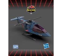 The Loyal Subjects M.A.S.K. High Tech Helicopter with Miles "Wolf" Mayhem