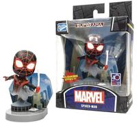 The Loyal Subjects Marvel Mini Diorama Superama Spider-Man (Miles Morales) con effetto Cloaking, 10 cm