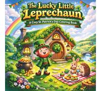 The Lucky Little Leprechaun: A Cozy St. Patrick’s Day Bold & Easy Coloring Book for Kids & Adults