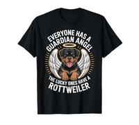 The Lucky Ones Have A Rottweiler - Angelo Custode Amante dei Cani Maglietta