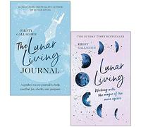 The Lunar Living Journal & Lunar Living By Kirsty Gallagher 2 Books Collection Set