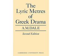 The Lyric Metres of Gr rama - Dale A. M.