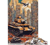 The M1A2 SEP Abrams Jigsaw Puzzle Impossible 1000 Pezzi Decorazione Per La Casa. Rilassamento E Intelligence Per Adulti E Ragazzi Da 14 Anni 1000pcs (38x26cm)