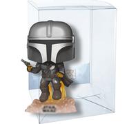 The Ma ndaloria n (GameStop Exc): P o p ! Vinyl Figurine Bundle con 1 pellicola grafica compatibile (408-51405 - B)