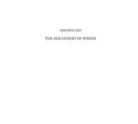 The Machinery of Power
