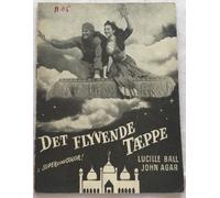 The Magic Carpet Lucille Ball John Agar Medina Vintage 1951 Programma Film...