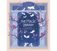 The Magic Library: Hardcover adult coloring book featuring thick, high-quality paper