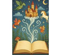 The Magic Notebook: Lined Journal with Whimsical Fantasy Art | 100 Pages | 6x9” for Writing, Drawing, or Dreaming Big