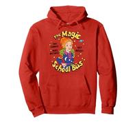 The Magic School Bus Ms Frizzle And Liz Quote Retro Cartoon Felpa con Cappuccio