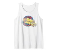 The Magic School Bus Vintage Distressed Bus Logo Cartoon Canotta