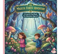 The Magical Forest bedtime story book with 3 look and find pages