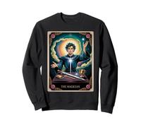 The Magician Tarocco Card - Design vintage Manifestation Power Felpa