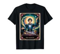 The Magician Tarocco Card - Design vintage Manifestation Power Maglietta