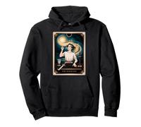 The Magician Tarocco Card - Manifestation Power Design vintage Felpa con Cappuccio