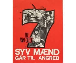 The Magnificent Seven Ride Lee Van Cleef Stefanie P 1972 programma cinematog...