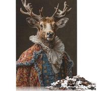The Majestic Elk Puzzle Impossibili 1000Pcs Decorazione Per La Casa. Giochi Rilassamento E Intelligence Per Adulti E Ragazzi Da 14 Anni 1000pcs (75x50cm)