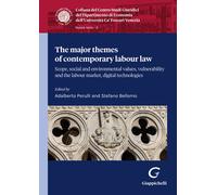 The major themes of contemporary labour law. Scope, social and environment...