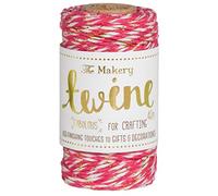 The Makery Fornai Spago-Fragola e Oro 6.8 x 3.8 x 3.8 cm Multi, Multicoloured, 40 unità