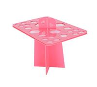 The Makeup Brush Drying Stand's sturdy and durable construction guarantees long-lasting brushes Makeup Brush which is not only safe for your brushes, but also recyclable.