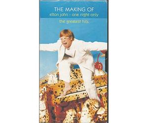The Making Of Elton John - One Night Only The Greatest Hits VHS Music Video