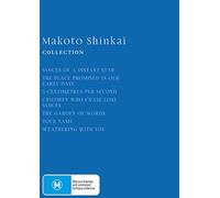 The Makoto Shinkai Collection - 6-Disc Box Set ( Hoshi no koe / Byôsoku 5 senchimêtoru / Kumo no mukô, yakusoku no basho / Koto no ha no niw [ Origine Australiano, Nessuna Lingua Italiana ] (Blu-