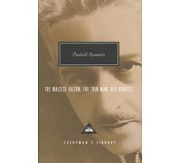 The Maltese Falcon, The Thin Man, Red Harvest: Dashiell Hammett
