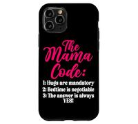 The Mama Code Divertente Maternità Mamma Vita Genitore Mamma Custodia per iPhone 11 Pro