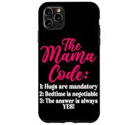 The Mama Code Divertente Maternità Mamma Vita Genitore Mamma Custodia per iPhone 11 Pro Max