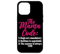 The Mama Code Divertente Maternità Mamma Vita Genitore Mamma Custodia per iPhone 12 Pro Max