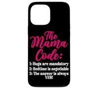 The Mama Code Divertente Maternità Mamma Vita Genitore Mamma Custodia per iPhone 13 Pro Max