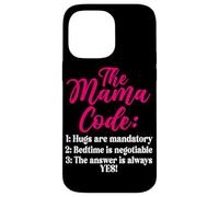 The Mama Code Divertente Maternità Mamma Vita Genitore Mamma Custodia per iPhone 14 Pro Max