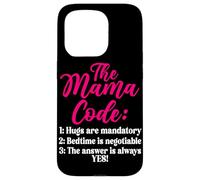 The Mama Code Divertente Maternità Mamma Vita Genitore Mamma Custodia per iPhone 15 Pro