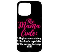 The Mama Code Divertente Maternità Mamma Vita Genitore Mamma Custodia per iPhone 15 Pro Max
