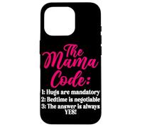 The Mama Code Divertente Maternità Mamma Vita Genitore Mamma Custodia per iPhone 16 Pro