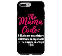 The Mama Code Divertente Maternità Mamma Vita Genitore Mamma Custodia per iPhone 7 Plus/8 Plus