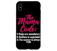 The Mama Code Divertente Maternità Mamma Vita Genitore Mamma Custodia per iPhone XS Max