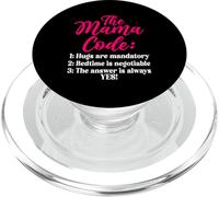 The Mama Code Divertente Maternità Mamma Vita Genitore Mamma PopSockets PopGrip per MagSafe