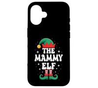 The Mammy Elf Divertente Natale Corrispondente Gruppo Familiare Custodia per iPhone 16