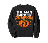 The Man Behind The Pumpkin Dad Halloween Pregnancy Reveal Felpa