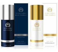 The Man Company Non-Gas Corpo Profumo Per Uomo - Bianco (120 ML) & Bleu, 120ml