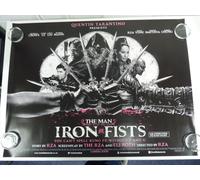 The Man Con The Iron Fists Crowe Liu Originale Film/Film Poster Quad 76x102cm