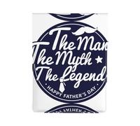 The Man·The Muth·The Legend, custodia per laptop in pelle di alta qualità, elegante custodia per MacBook da 13 pollici con design a stampa completa per modelli 2018 e più recenti
