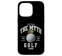 The Man The Myth Golf Legend - Maglietta divertente con citazione sul golf Custodia per iPhone 14 Pro Max