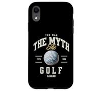 The Man The Myth Golf Legend - Maglietta divertente con citazione sul golf Custodia per iPhone XR