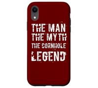 The Man The Myth The Cornhole Legend - Bean Bag Toss Champ Custodia per iPhone XR