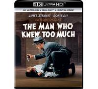 The Man Who Knew Too Much - 4K Ultra HD + Blu-ray + Digital (4K UHD Blu-ray)
