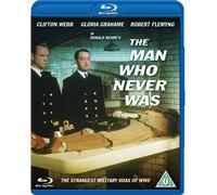 The Man Who Never Was (Blu-ray) Clifton Webb Gloria Grahame Robert Flemyng