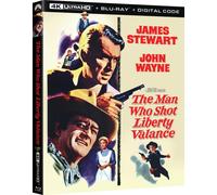 The Man Who Shot Liberty Valance (4K UHD Blu-ray) Lee Marvin John Wayne