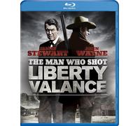 The Man Who Shot Liberty Valance (Blu-ray) John Wayne James Stewart Vera Miles