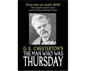 The Man Who Was Thursday, by G.K. Chesterton [DVD Audio / Audiobook]